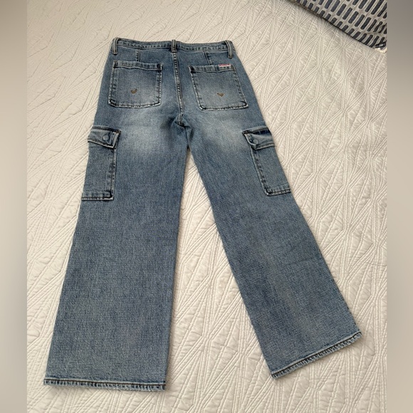 Hudson Jeans, wide leg Cargo Jeans - Picture 4 of 6